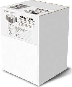 Chłodzenie CPU SilverStone SilverStone SST-XED120S-WS CPU-Kühler, LGA 4677, 4U-Formfaktor - silber 4