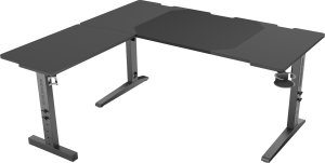 Biurko Genesis Holm Modular 160 Corner Czarne 160 cmx75 cm 2