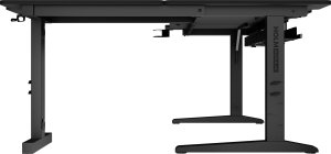 Biurko Genesis Holm Modular 160 Corner Czarne 160 cmx75 cm 4