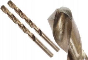 Wiertła do metalu żeliwa stali kobaltowe 2,0 mm Jufisto 1szt walcowe 8