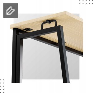 Biurko Mark Adler Leader 1.5 Beżowe 80 cm x 40 cm 6