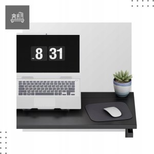 Biurko Mark Adler Leader 1.5 Czarne 80 cm x 40 cm 5