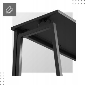 Biurko Mark Adler Leader 1.5 Czarne 80 cm x 40 cm 6