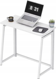 Biurko vidaXL Leader 1.5 Białe 80 cm x 40 cm 4