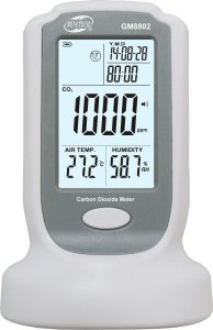MIERNIK DWUTLENKU WĘGLA CZUJNIK CO2 Z DATĄ I TEMP. 1