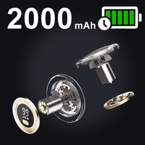 GOLARKA DO UBRAŃ TKANIN TAPICERKI MOCNA AKUMULATOROWA USB 2000mAh+ 3 ostrza 15