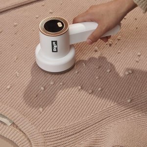 GOLARKA DO UBRAŃ TKANIN TAPICERKI MOCNA AKUMULATOROWA USB 2000mAh+ 3 ostrza 3