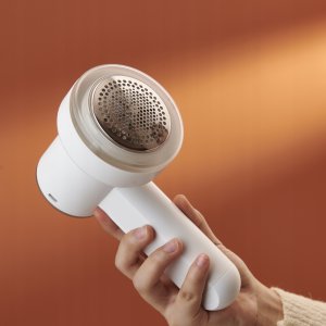 GOLARKA DO UBRAŃ TKANIN TAPICERKI MOCNA AKUMULATOROWA USB 2000mAh+ 3 ostrza 7