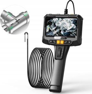 ENDOSKOP INSPEKCYJNY OBROTOWY 360 LED EKRAN SD 32GB IP67 2m KAMERA S10 6mm 2