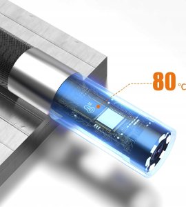 ENDOSKOP INSPEKCYJNY OBROTOWY 360 LED EKRAN SD 32GB IP67 2m KAMERA S10 6mm 8