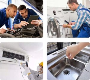 KAMERA INSPEKCYJNA ENDOSKOP SZTYWNY 5M PRZEWÓD 8 LED DUAL 5.5mm Android iOS 11