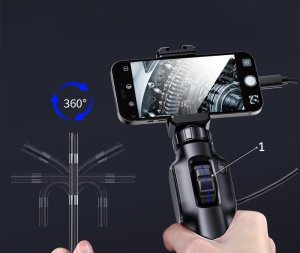 Kamera endoskopowa 8,5mm 360 3m sztywny kabel S43-OTG 3