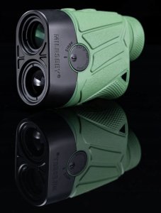 DALMIERZ LASEROWY MYŚLIWSKI LORNETKA LUNETA GOLFOWA TRYBY 6xZOOM 1000m ETUI 13