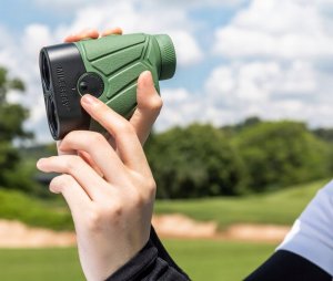 DALMIERZ LASEROWY MYŚLIWSKI LORNETKA LUNETA GOLFOWA TRYBY 6xZOOM 1000m ETUI 6