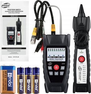 TESTER KABLI SZUKACZ PAR PRZEWODÓW TRACKER RJ45 1