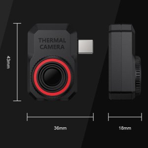 MINI KAMERA TERMOWIZYJNA APLIKACJA ANDROID USB-C NA TABLET TELEFON -15 +600 4