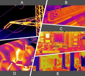 MINI KAMERA TERMOWIZYJNA APLIKACJA ANDROID USB-C NA TABLET TELEFON -15 +600 5