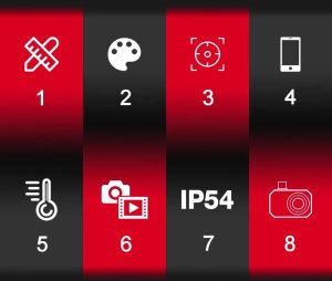 MINI KAMERA TERMOWIZYJNA APLIKACJA ANDROID USB-C NA TABLET TELEFON -15 +600 6