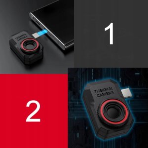 MINI KAMERA TERMOWIZYJNA APLIKACJA ANDROID USB-C NA TABLET TELEFON -15 +600 7