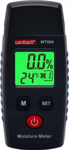 MIERNIK WILGOTNOŚCI DREWNA BETONU CEGŁY GIPSU TYNK 6