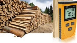 BEZINWAZYJNY WILGOTNOŚCIOMIERZ INDUKCYJNY DREWNA 9