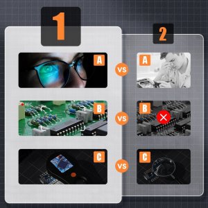 Mikroskop Benetech CYFROWE SZKŁO POWIĘKSZAJĄCE ELEKTRONICZNA LUPA OŚW.LED EKRAN HD IPS 500x PC 9