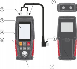 ULTRADŹWIĘKOWY MIERNIK GRUBOŚCI POWŁOKI MATERIAŁU 7