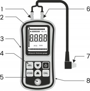 ULTRADŹWIĘKOWY MIERNIK GRUBOŚCI POWŁOKI MATERIAŁU 11