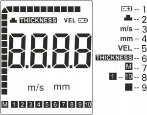 ULTRADŹWIĘKOWY MIERNIK GRUBOŚCI POWŁOKI MATERIAŁU 12