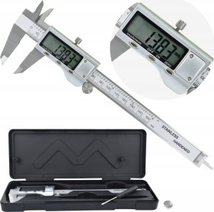 SUWMIARKA METALOWA ELEKTRONICZNA CYFROWA LCD 150mm 1