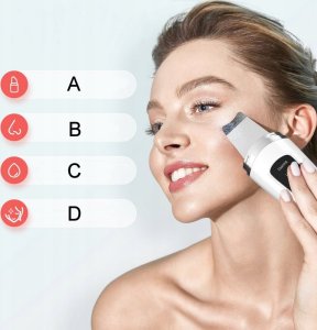 PEELING KAWITACYJNY DO TWARZY 4 TRYBY PRACY JONOFOREZA BEZPRZEWODOWY USB-C 5