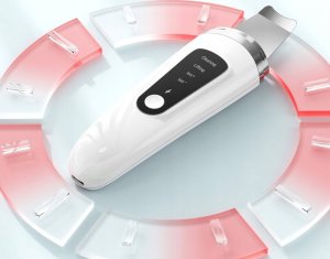 PEELING KAWITACYJNY DO TWARZY 4 TRYBY PRACY JONOFOREZA BEZPRZEWODOWY USB-C 6