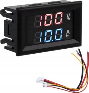 WOLTOMIERZ AMPEROMIERZ DC 10A 100V prąd stały 1