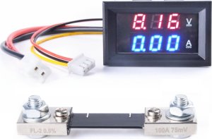Benetech WOLTOMIERZ AMPEROMIERZ DC 100A 100V prąd stały 3