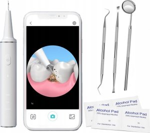 ULTRADŹWIĘKOWY SKALER DENTYSTYCZNY DO CZYSZCZENIA ZĘBÓW WiFi KAMERA LED 5MP 1