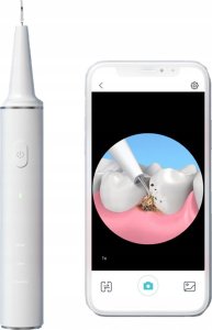 ULTRADŹWIĘKOWY SKALER DENTYSTYCZNY DO CZYSZCZENIA ZĘBÓW WiFi KAMERA LED 5MP 9