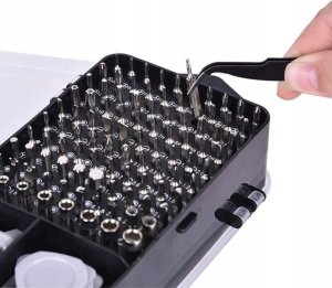 ZESTAW ŚRUBOKRĘTÓW PRECYZYJNYCH UNIWERSALNE WKRĘTAKI TORX BITY ETUI 115el 11