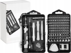 ZESTAW ŚRUBOKRĘTÓW PRECYZYJNYCH UNIWERSALNE WKRĘTAKI TORX BITY ETUI 115el 9