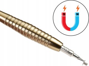 ZESTAW ŚRUBOKRĘTÓW PRECYZYJNYCH MAGNETYCZNE WKRĘTAKI TORX BITY ETUI 25 w 1 11