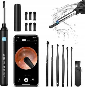 SMART OTOSKOP KAMERA CZYSZCZENIE USZU WOSK WIFI HD 1