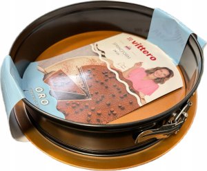 Vittero Oro Tortownica okrągła 24x6,8cm 2