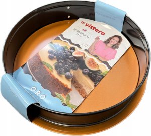 Vittero Oro Tortownica okrągła 28x6,8cm 2