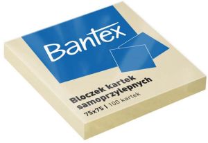 Bantex NOTES SAMOP.75X75 100K ŻÓŁTY BANTEX - 400086384 1