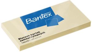 Bantex NOTES SAMOP.127X75 100 ŻÓŁTY BANTEX - 400086388 1