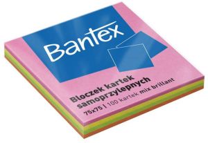 Bantex NOTES SAMOP.75X75 100 MIX BANTEX BRILLIANT - 400086389 1