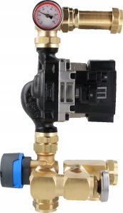 Afriso moduł mieszający BRU do ogrz. podłogowego z zaworem obrotowym ARV oraz pompą GRUNDFOS UPM3 AUTO (Kvs = 6,3 m3/h) 9055100 1
