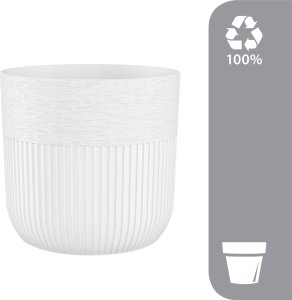 Doniczka okrągła LUCA PETIT 22 Donica Kwietnik 4