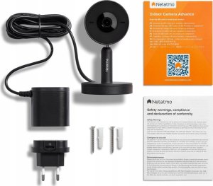 Wewnętrzna kamera monitorująca Netatmo NPC-B czarna 2