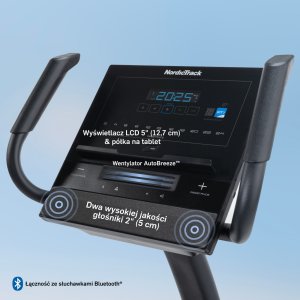 Rower programowany G LE NordicTrack z wyświetlaczem LCD 4