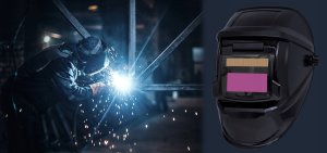 Maska spawalnicza TIMBER  samościemniająca z filtrem reg.01-1s. Bateria słoneczna/bat.litowa CR2032 6